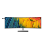 Philips 45B1U6900C/01 Curved Business Monitor Moniteur incurv&eacute; SuperWide 32:9 avec USB-C Manuel utilisateur