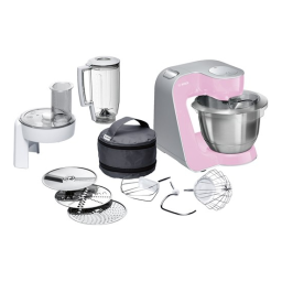 Bosch MUM58K20 Robot pâtissier Product fiche | Fixfr
