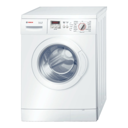 Bosch WAE28210FF Mode d'emploi : Chat IA + PDF | Fixfr