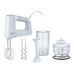 Braun MultiMix 3 HM3135 WH : Chat IA &amp; PDF inclus