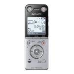 Sony ICD-SX733 Manuel du propri&eacute;taire