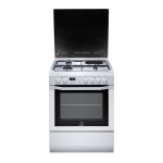 Indesit I6M6C6AG(W)/FR Cooker Manuel utilisateur