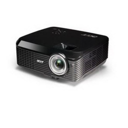 Acer X1230PS Projector Manuel utilisateur | Fixfr