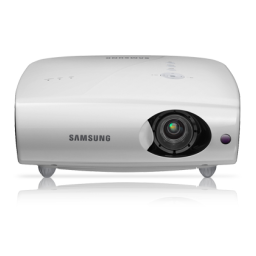 Samsung SP-L330 Manuel utilisateur | Fixfr