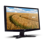 Acer g195wl Monitor Manuel utilisateur