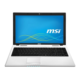 MSI CR61 2M-278XFR Manuel utilisateur | Fixfr