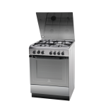 Indesit I6GSH2AG(X)/NL Cooker Manuel utilisateur