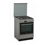 Whirlpool ACMT 6332/IX Cooker Manuel utilisateur