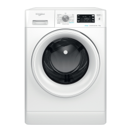 Whirlpool FFBS 8458 WV FR Washing machine Manuel utilisateur | Fixfr