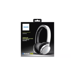 Philips SHB9100WT/00 Casque stéréo avec micro Bluetooth® Manuel utilisateur | Fixfr