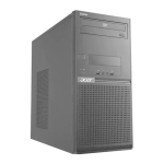 Acer Extensa M2610 Desktop Manuel utilisateur