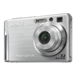 Sony DSC-W80 Manuel utilisateur