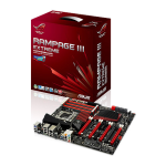 Asus RAMPAGE III EXTREME Motherboard Manuel utilisateur