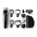 Philips QG3391/15 Multigroom series 7000 Tondeuse visage et corps 10 en 1 Manuel utilisateur