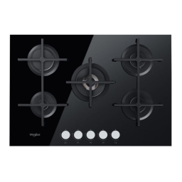 Whirlpool GOA 7523/NB Hob Manuel utilisateur | Fixfr