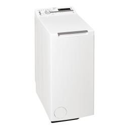 Whirlpool TDLR 70210 Washing machine Manuel utilisateur | Fixfr
