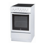 Indesit I5V5C1(W).1 FR Cooker Manuel utilisateur