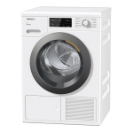 Miele TCJ 660 WP S&egrave;che linge pompe &agrave; chaleur Product fiche