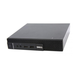 Dell OptiPlex 3020M desktop Manuel du propriétaire | Fixfr