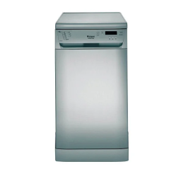 HOTPOINT/ARISTON LSF 835 EU/HA Dishwasher Manuel utilisateur | Fixfr