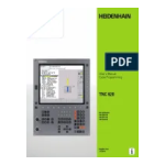 HEIDENHAIN TNC 620/340 560-03 DIN/ISO CNC Control Manuel utilisateur