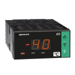 gefran 40T72 Indicator/Alarm Unit Fiche technique