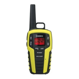Uniden SX409-3CKEM Manuel d'Utilisateur + Chat IA | Fixfr