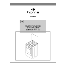 Carrefour Home HCG04BW-11 : Manuel d'utilisation | AI Chat & PDF Download | Fixfr