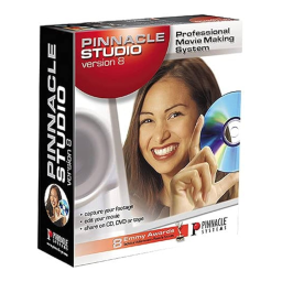 Pinnacle Studio 8 Manuel utilisateur | Fixfr