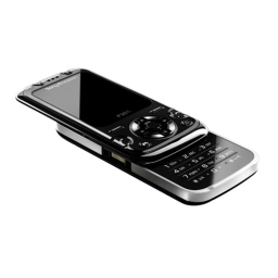 Sony Ericsson F305 Manuel utilisateur | Fixfr