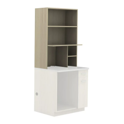 Safco 1706AN Hospitality Appliance Hutch Manuel utilisateur | Fixfr