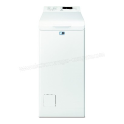 Electrolux EWT1273AS1 Manuel utilisateur | Fixfr