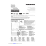 Panasonic CQDX200N Operating instrustions