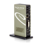 DeLOCK 87503 USB 2.0 Port Replicator Fiche technique