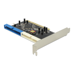 DeLOCK 70098 PCI Card &gt; 2 x IDE 40 pin Fiche technique