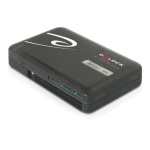 DeLOCK 91443 USB 2.0 Card Reader All in 1 Fiche technique