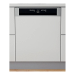 Whirlpool WCBO 3T133 PF I Dishwasher Manuel utilisateur