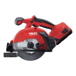 Hilti SCM 22-A Manuel utilisateur