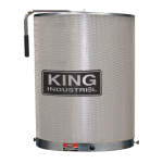 King Canada KC-4045C 3 HP 2280 CFM DUST COLLECTOR Manuel utilisateur