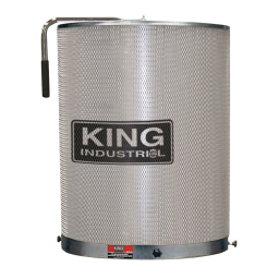 King Canada KC-4045C 3 HP 2280 CFM DUST COLLECTOR Manuel utilisateur | Fixfr