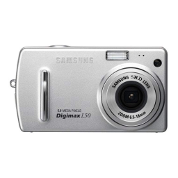 Samsung DIGIMAX L50 Manuel utilisateur | Fixfr