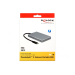Delock Thunderbolt 3 SSD 480 Go : IA Chat &amp; PDF