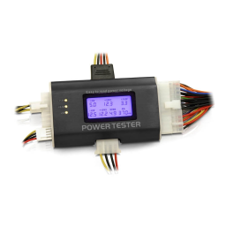 DeLOCK 18159 Power Supply Tester III Fiche technique | Fixfr