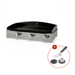 Le Marquier Original Adela 375 Inox V2 Plancha gaz Product fiche | Fixfr