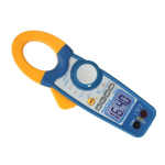 PeakTech P 1640 TrueRMS power current clamp 1000 A AC/DC Manuel du propri&eacute;taire