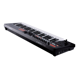 Roland A-500PRO MIDI Keyboard Controller Manuel du propriétaire | Fixfr