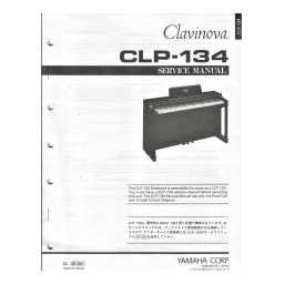 Yamaha CLP-134 Manuel utilisateur | Fixfr