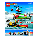 Lego 6568 Dragster Raceway Manuel utilisateur