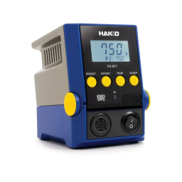 Hakko FX-971 Manuel utilisateur | Fixfr