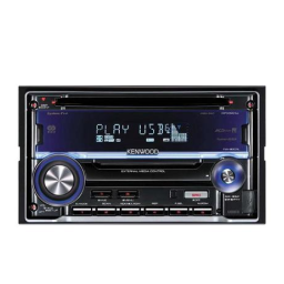 Kenwood DPX-501U Manuel utilisateur | Fixfr